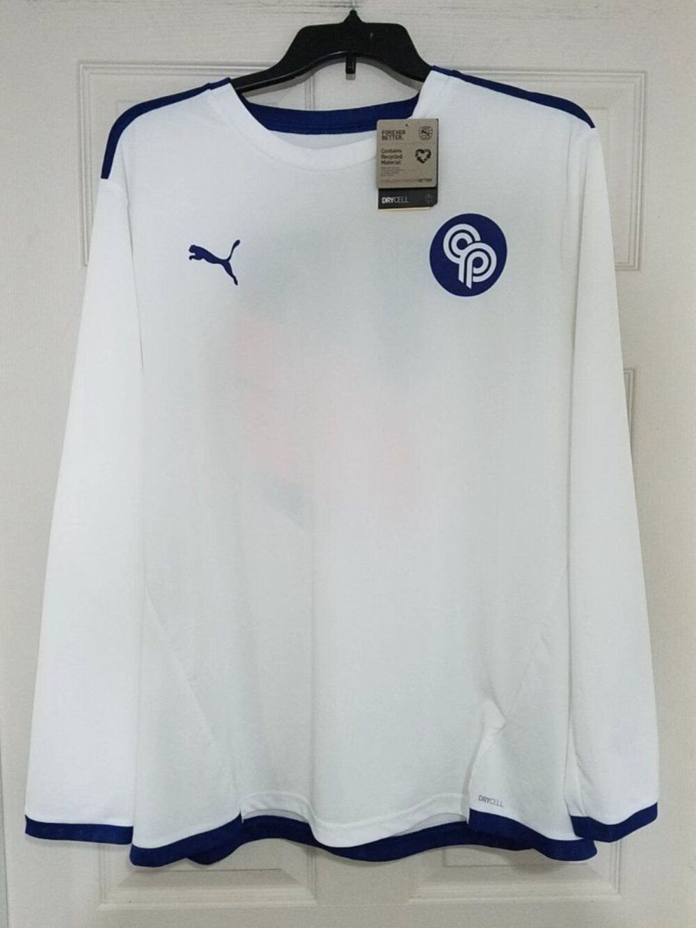 Puma Christian Pulisic CP10 Long Sleeve Soccer Jersey Mens XXL STAIN READ